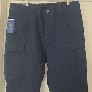 Polo by Ralph Lauren Men's Dark Blue Cargo Pants